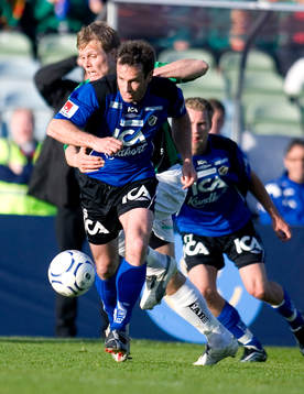 Hans Hasse Mattisson, Halmstad, Anton Holmber, GAIS, som
