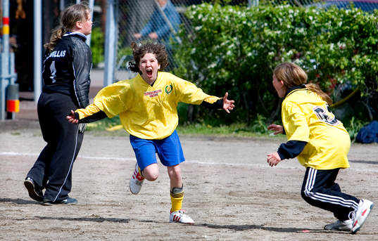 Skulltorpsskolan,  tjejfotboll, flickor, tjejer, tjej,
