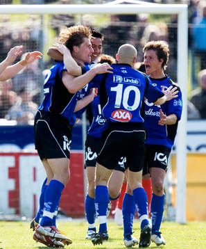 1-1, Tomas Zvirgzdauskas och hela Halmstad jublar