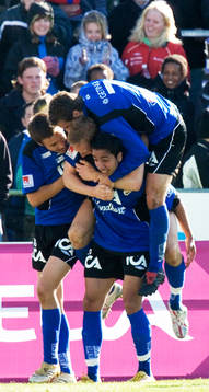 1-2, segerskytten Emra Tahirovic har halva laget på sin