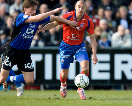 Tomas Zvirgzdauskas och Henrik Larsson