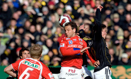 Stefan Larsson, Kalmar och Miran Burgic, AIK
