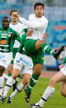 0-1, Sebastian Castro-Tello skjuter ledningsmålet