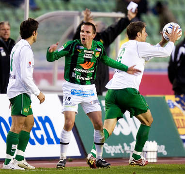 Daniel Nicklasson, GAIS blir rasande, förbannad, arg.
