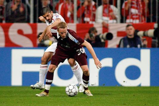 Gennaro Gattuso, Milan och Christian Lell, München