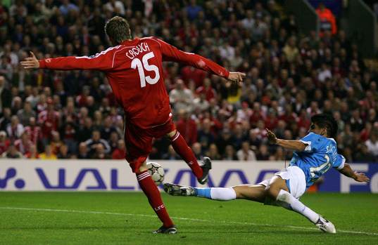 Fotboll, Champions League, Liverpool - Eindhoven
