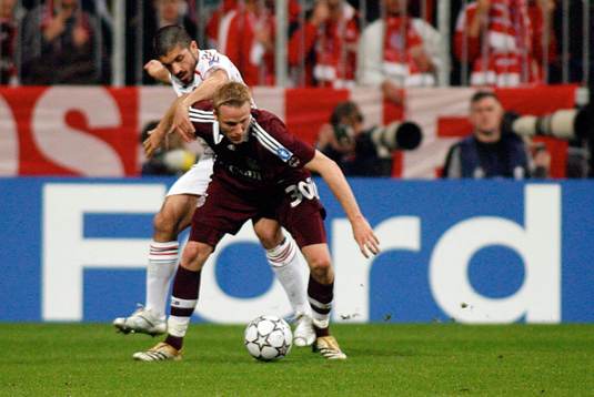 Gennaro Gattuso, Milan och Christian Lell, München