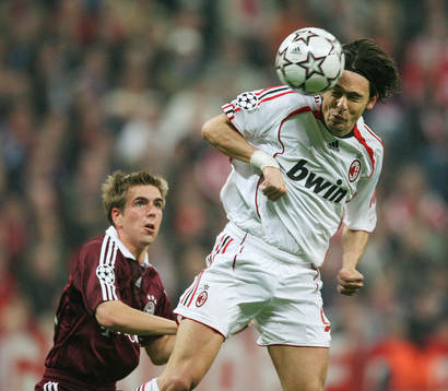 Philipp Lahm, München och Filippo Inzaghi, Milan
