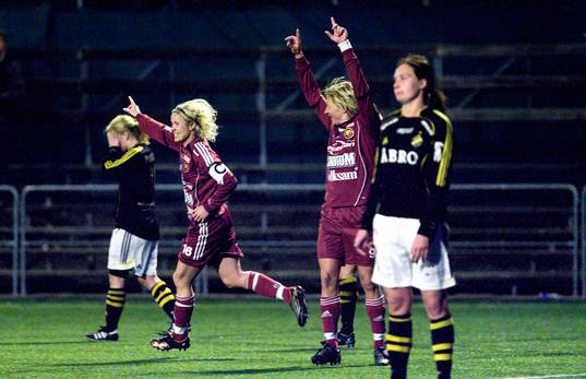 Victoria Svensson, Djurgården jublar efter