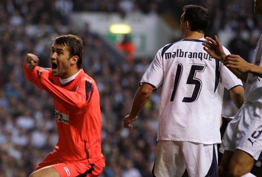 Aleksandr Kerzhakov, Sevilla, jubel och Steed Malbranque,