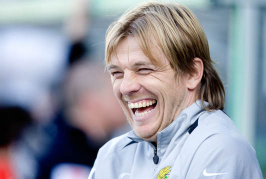En nöjd Tony Gustavsson, Tränare Hammarby