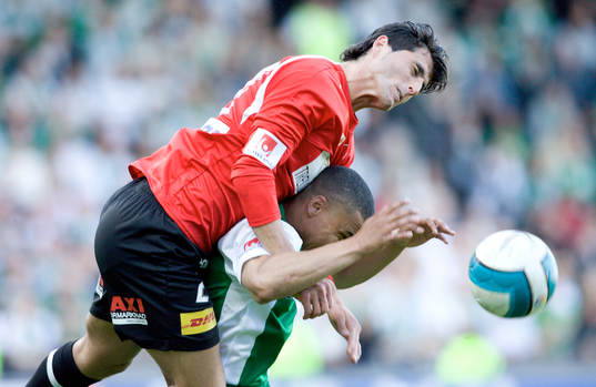 Yousef Fahkro, Trelleborg i nickduell med Charlie Davies,