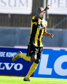 Robert Mambo-Mumba, Häcken, jubel