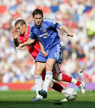 Fotboll, engelsk, FA Cup, Semifinal,  Blackburn Rovers -