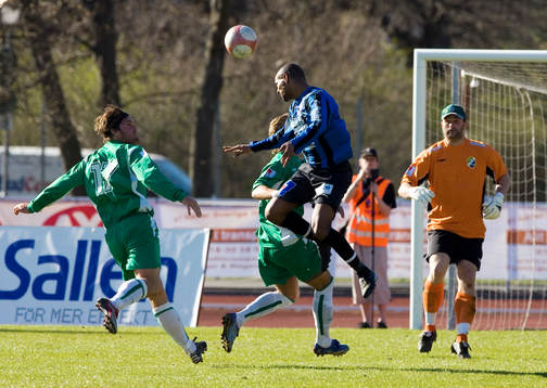 Antou Jallow, Sirius nickar in 1-0