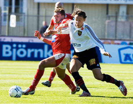 Albin Ekdal och Fabio Augusto