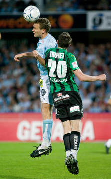 Jonatan Johansson, Malmö och Kenneth Gustafsson, gais