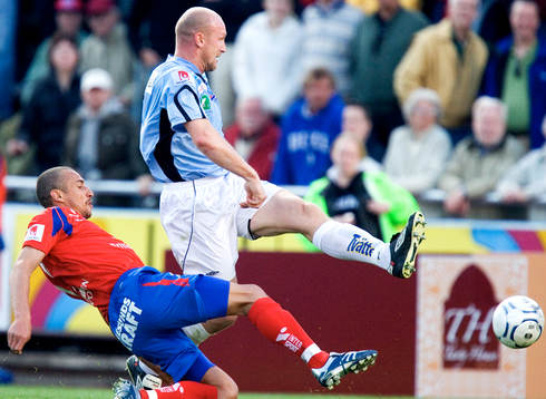 Henrik Larsson, Helsingborg glidtacklar, gildtackling