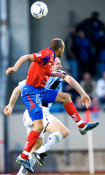 Henrik Larsson, Helsingborg i nick, nickduell med Thomas