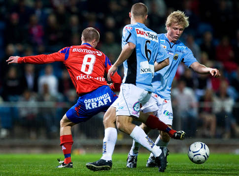 Fredrik Svanbäck, Helsingborg försökar trockla sig
