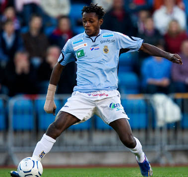 Yannick Bapupa, Gefle, arm, hand. gips, bruten, fraktur