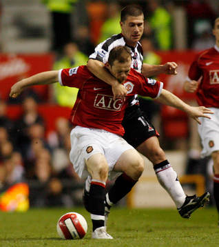 Fotboll, Premier League (Engelsk Liga), Manchester United v