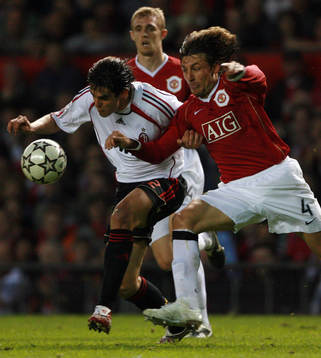 Fotboll, Champions League, Semifinal, Manchester United v