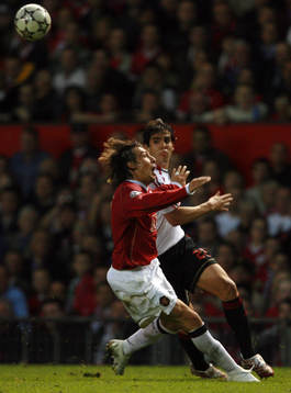 Fotboll, Champions League, Semifinal, Manchester United v