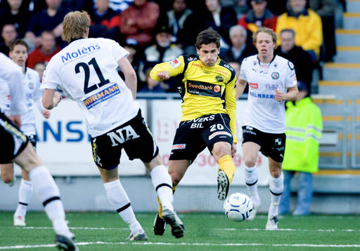 Emir Bajrami, Elsborg skjuter in 0-1 målet