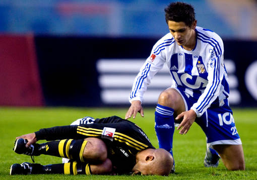 Jimmy Tamandi, AIK, skadad, Andres Vasques, Göteborg