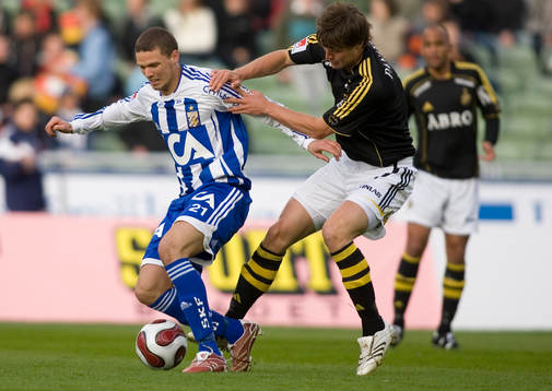 Marcus Berg, Göteborg, Niklas Sandberg, AIK