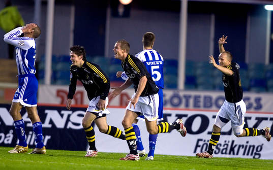 Miran Burgic, Robert Åhman-Persson, Nicklas Karlsson, AIK