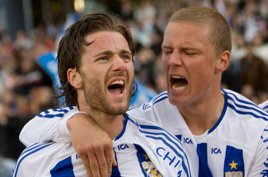 Jonatan Berg, Ragnar Sigurdsson, Göteborg, jubel