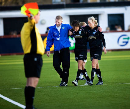 Ingvild Stensland, Göteborg skadad