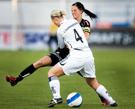 Fotboll, dam, damallsvenskan, Göteborg - Bälinge