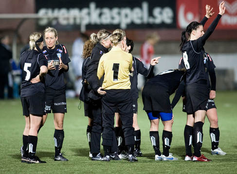 Fotboll, dam, damallsvenskan, Göteborg - Bälinge
