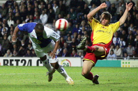Fotboll, engelsk, Premier League, Blackburn Rovers -