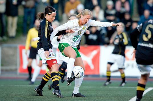 Sara Johansson, Hammarby tar emot boll