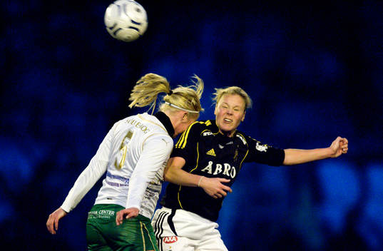 Elin Sölveskog, Hammarby och Laura Kalmari, AIK