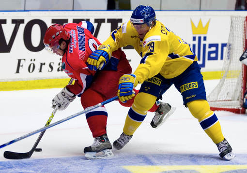 2, Sverige - Ryssland: Fredrik Warg, Sverige