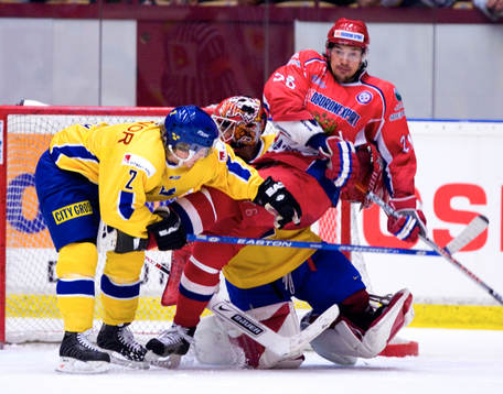 2, Sverige - Ryssland: Tobias Enström, Sverige