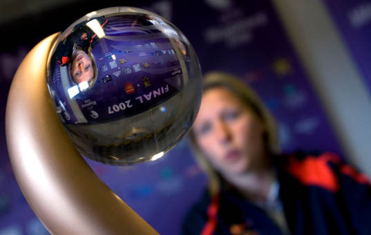 Fotboll, dam, Final UEFA Womens Cup, Presskonferens
