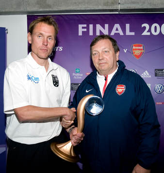 Fotboll, dam, Final UEFA Womens Cup, Presskonferens