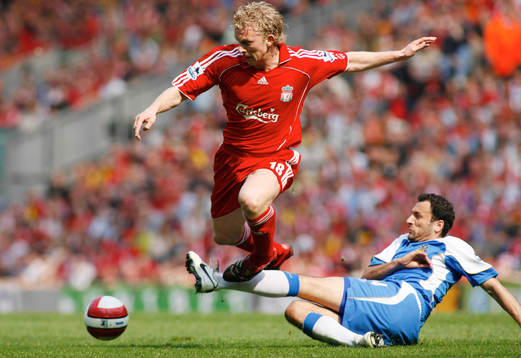 Fotboll, engelsk, Premier League,  Liverpool - Wigan