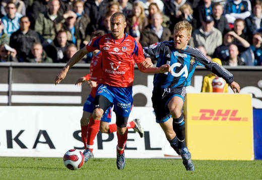 Henrik Larsson, Helsingborg och Johan Arneng, Djurgården