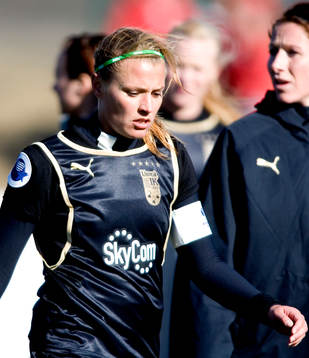 Karolina Westberg, lagkapten, Umeå, depp