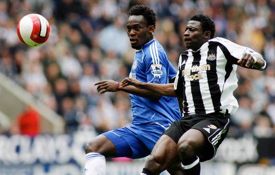 Fotboll, engelsk, Premier League, Newcastle United -