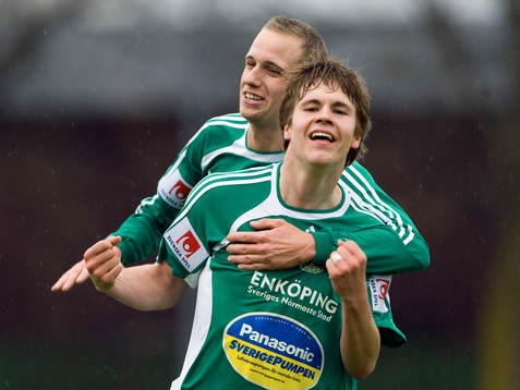 Emil Oremo och Sebastian Rajalakso, Eköping. Jubel, glädje
