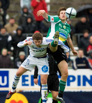 Per Nyman, Sundsvall och Sebastian Rajalakso, Eköping