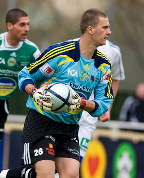 Nicklas Bergh, målvakt, Eköping